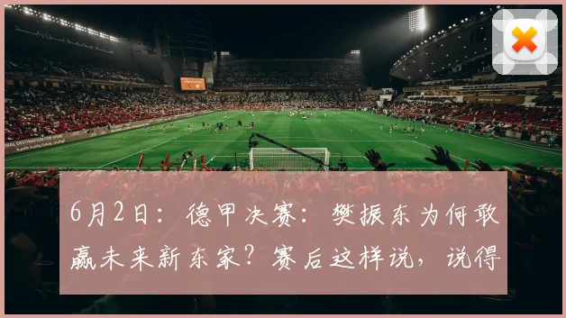 6月2日：德甲决赛：樊振东为何敢赢未来新东家？赛后这样说，说得非常在理！_邱党_萨尔布吕肯_赛季
